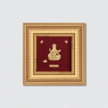 Goddess Saraswati Gold Artwork - A10