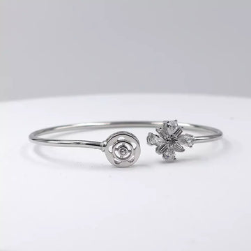 92.50 Silver Bracelet For women Adjustable new fancy