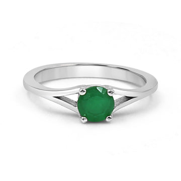 92.50 Green Diamond Ring For Women