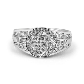 92.50  Dimond Ring for Men with Dimond