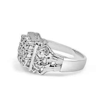 92.50  Dimond Ring for Men with fancy