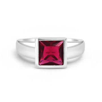 92.50 Red Dimond Ring for Men
