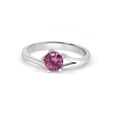 92.50 Pink Dimond Ring For Women