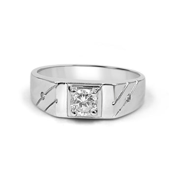 92.50  Dimond Ring for Men two rail