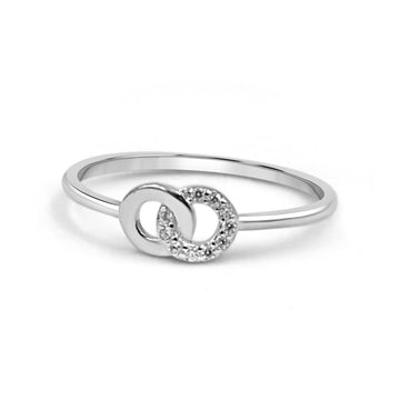 92.50 Dimond infinity Ring For Women