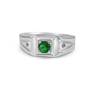 92.50  Green Dimond Ring for Men