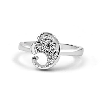 92.50 Floral Dimond Ring For Women