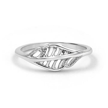 92.50 Floral Dimond Ring For Women