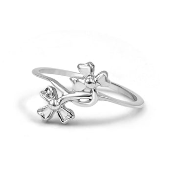 92.50 Diamond Floral Ring