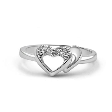 92.50 Diamond Double Heart for women