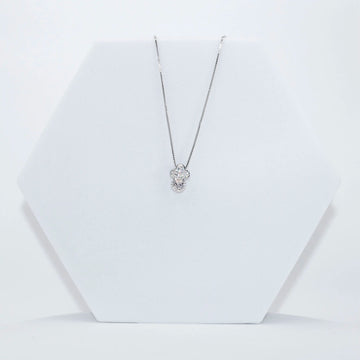 92.50 silver diamond Pendent with chain