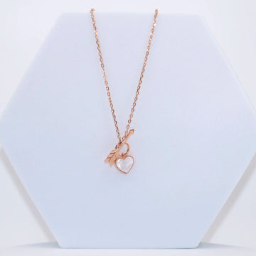 92.50 rose gold Harteen with Arrow pendent with chain