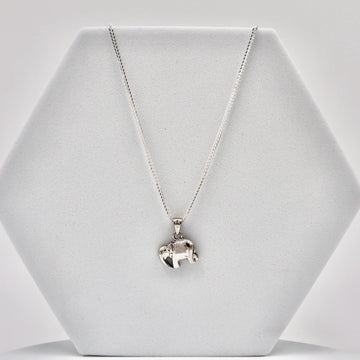 92.50silver elephent pendent with chain