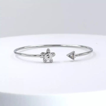 92.50 Silver  Bracelet For women Adjustable